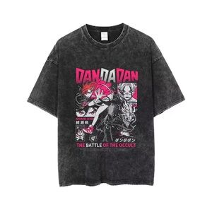 Graphic Black and Pink Short Sleeve Tee